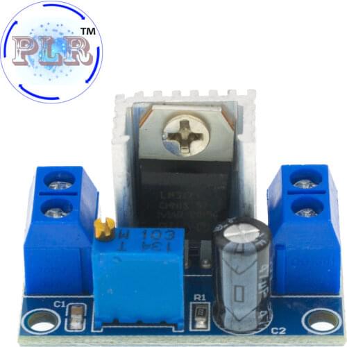 LM317 Adjustable Voltage Regulator Power Supply LM317 DC-DC Converter Buck Step Down Circuit Board Module Linear Regulator