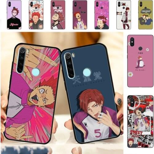 YNDFCNB Tendo Satori Haikyuu Phone Case for Redmi Note 4 5 6 8 9 pro Max 4X 5A 9S cover
