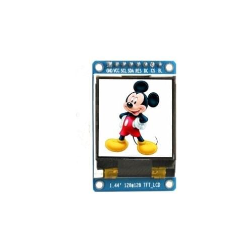 1.44 inch 8P 65K TFT LCD Module ST7735 Drive IC 128(RGB)*160 SPI Serial Interface 4 IO (No Test Board)
