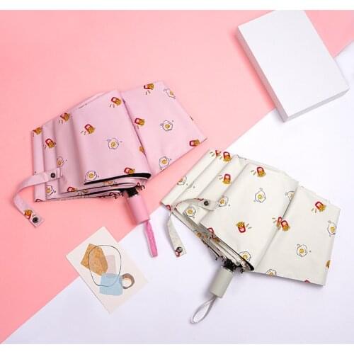 Fully Automatic Rain Umbrella Female and Male Sun Umbrella Sun Protection UV Protection Folding Sunshade Dual Use Beach Umbrella