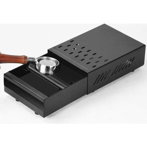 2021Coffee Grind Knock Box Espresso Dump Bin Stainless Steel Box Drawer Box Powder Residue Powder Residue Bucket Commercial Box