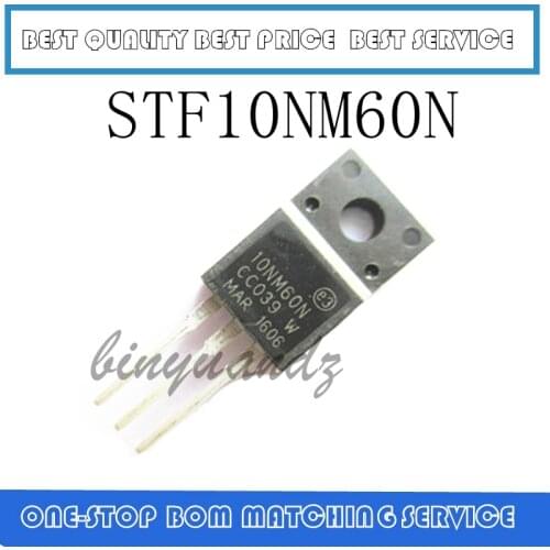 5PCS~10PCS STF10NM60 STF10NM60N TO-200F