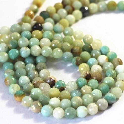 5 style natural stone dyed chalcedony jades round faceted 4 6 8 10 12mm loose beads pink blue multicolor diy jewelry 15inch B08