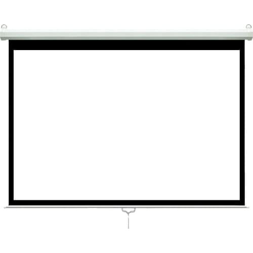 84" 16:9 Format Manual pull down projection screen manual projector screen
