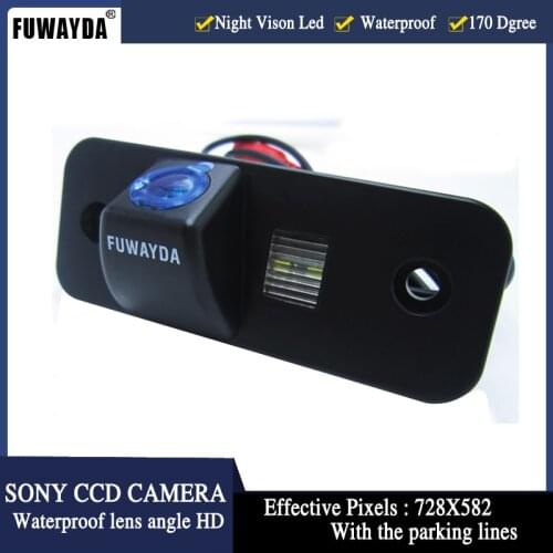 FUWAYDA FOR SONY CCD Chip Car Rear View Reverse Backup Safety Parking Safety CAMERA for Hyundai SANTA FE / Azera / Santafe HD