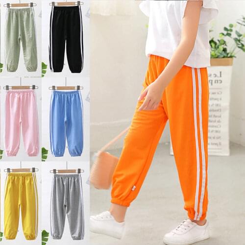 Baby Girl Boy Cargo Pants Childrens Clothing for Teenagers From 2 To 7 Years School Kids Sweatpants Pantalones Cargo Verano