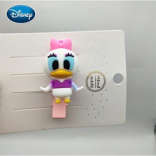 Disney 2pcs Mickey Minnie Hair Clip Cartoon Hairgrips Hairpin Baby Girls Hair Accessories Hair Ornaments Kids Christmas Gifts