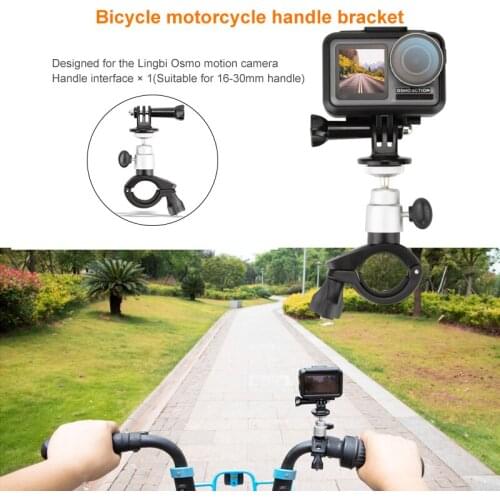 DJI Osmo Action Camera Bicycle Mount Bracket for Bike and Car mountain Sport 4K video 3-axis Gimbal VS Gopro Hero 7