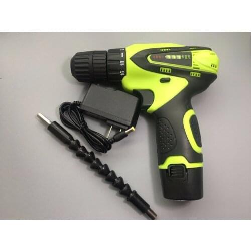 12V Electric Screwdriver Rechargeable Lithium Battery*1 Parafusadeira Furadeira Cordless Screwdriver Two-speed Power Tools