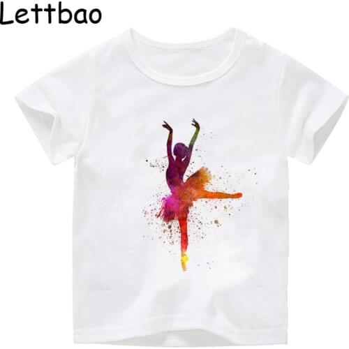 Fondos De Pantalla De Ballet Childrens Unisex Tshirt Summer Cool Good Quality T Shirt Short Sleeve Funny Kids Streetwear