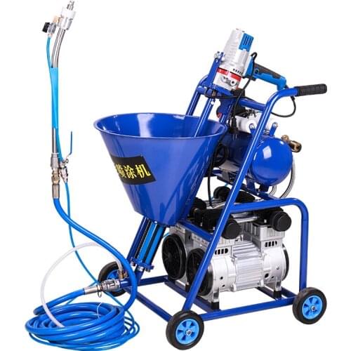 220V1500W multifunctional waterproof high-pressure pneumatic putty paint coating cement slurry spraying machine, mixing barrel