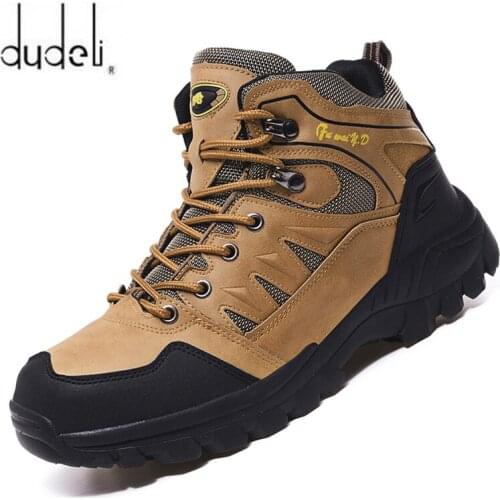 Men Boots Man Autumn Botas Brand Lace-up Comfy Fashion Shoes Men 2020 New Classic Outdoor Leather Casual Boots Men Basic Boots