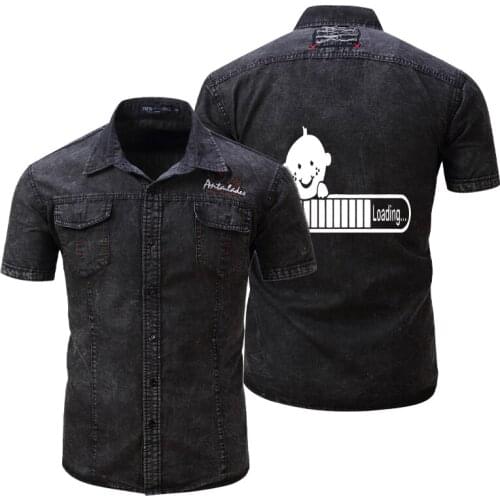 New style custom blue denim jacket comfortable slim mens and womens customized logo spring casual dropshipping