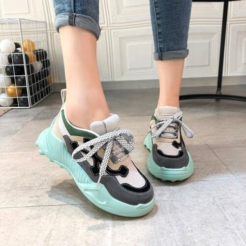 Sooneeya Height Increasing 5CM Running Shoes Women Fashion Platform Vulcanize Shoes Breathable Non-slip Female Trainers Dad Shoe