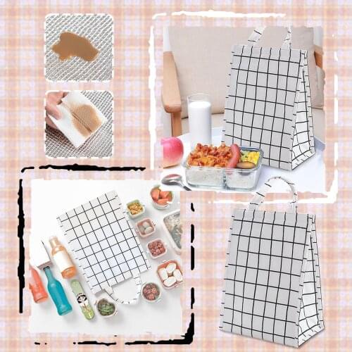 Lunch Bag Thickened Waterproof With Rice Cold Storage Bag Portable Lunch Box Bag Picnic For Men Women Kids Travel Lunchbox