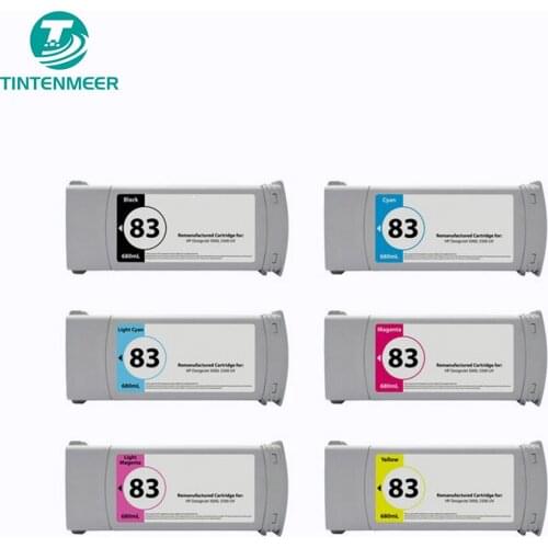 TINTENMEER 83 replacement compatible cartridge for hp 5000 5500 5000ps 5500ps 5000UV 5000psUV 5500UV 5500psUV cartridge