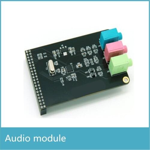 High quality WM8731 Audio Module with MIC Line Earphone compatible with FPGA Board