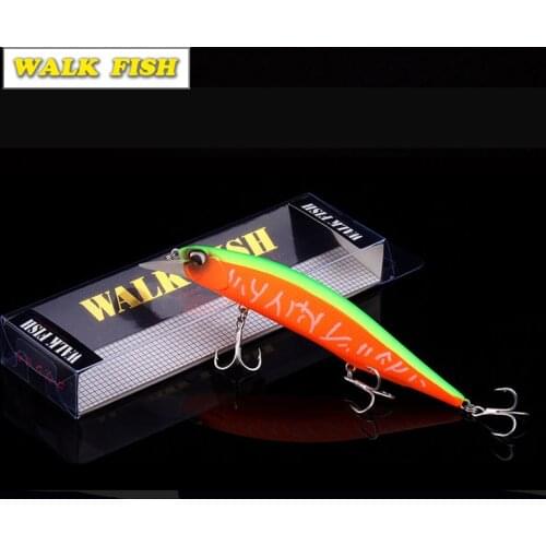 Walk Fish 135mm 17.4g Wobbler Fishing Lure Floating Minnow Crankbait Bass Pike Bait Fishing Tackle Pesca