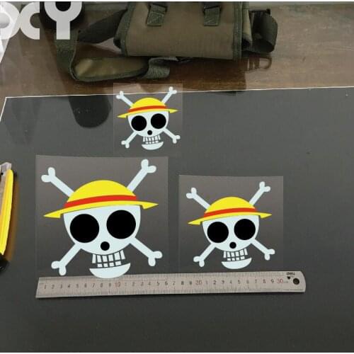Funny Vinyl Wrap Reflective Tape Skull Car Stickers For Volkswagen Skoda Octavia And So On Drop Shipping