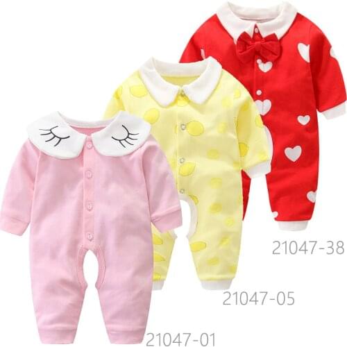 Newborn Baby Clothes 2/3pcs Baby Boys Girls Rompers Long Sleeve Clothing Roupas Infantis Menino Overalls Costumes for Seasons