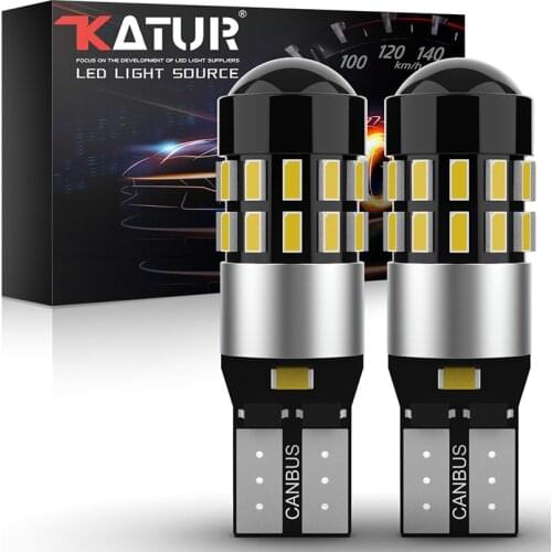 2pcs T10 Led CANBUS bulbs W5W 194 168 No Error led car Clearance Parking Lights Interior Map Dome Lights for Lada Vesta Granta