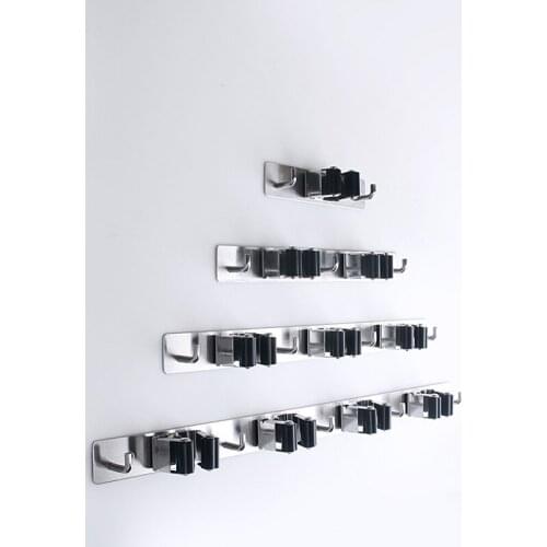 304 Stainless Steel plates storage rack bathroom organizer floating shelf fridge organizer home goods broom holder