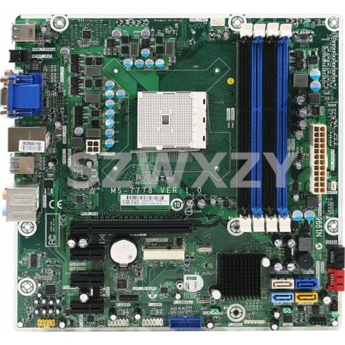 For MS-7778 Desktop Motherboard 700846-001 696333-001 700846-501 700846-601 FM2 DDR3