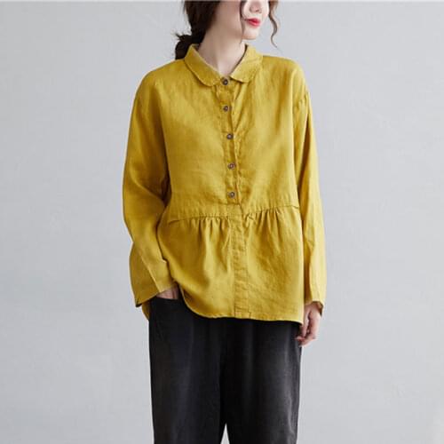 F&JE Yellow Blouses