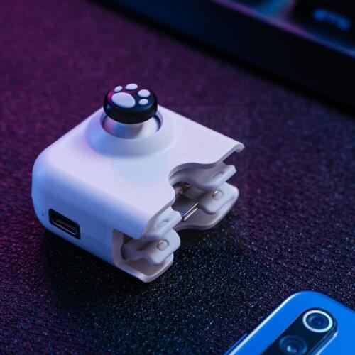 2 In 1 Phone Game Controller PUBG Mobile GamePad Grip Rocker Handle For Huawei Tablet Smartphone For Samsung Xiaomi Joystick Gam