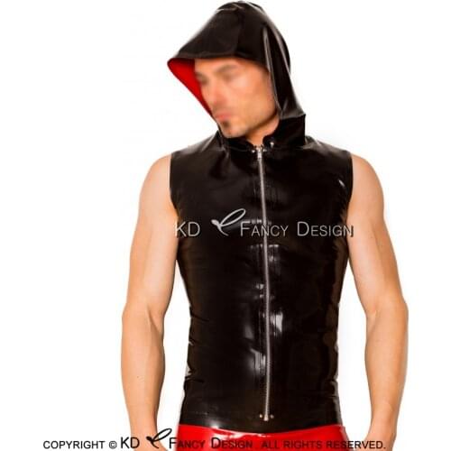 KRARUPIZE Men's T-shirts With A Hood