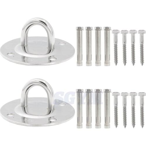 Hammock Wall Mount Anchor Hooks Heavy Duty Aerial Yoga Ceiling Swing Hanging Kit Wall Hammock Hook