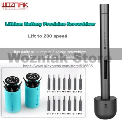 Newest MINI Cordless Electric Power Screwdriver For Phone Xbox RC Toys Camera Precise Repair Tool Bits for ipad Mobile camera