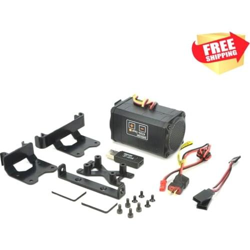 RC Car Sense Innovations ESS-DUAL 2 SPEAKERS Engine Sound module Simulator For Axial SCX10 II WRAITH trax TRX4