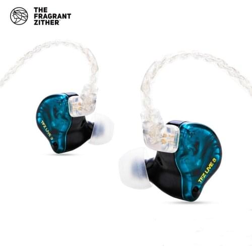 TFZ LIVE 3 Hifi In Ear Earphone Monitor Running Sport earphones 2 Magnetic+1.0Teslas Unit HIFI Bass earphones with microphone