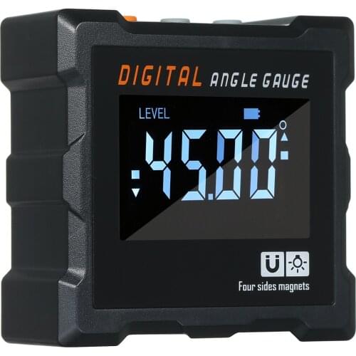 Digital Level Protractor Inclinometer Magnetic Level Angle Meter Angle Finder Level Box Angle Measuring Tool Carpentry Building