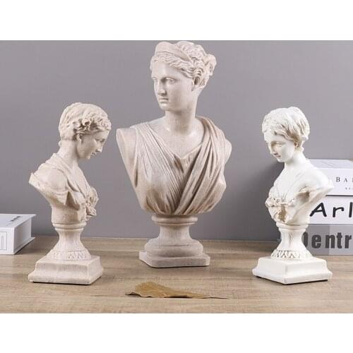 EUROPEAN RETRO RESIN VENUS STATUE DAVID SMALL FURNISHINGS DECORATION CRAFTS HOME LIVINGROOM FIGURINES DECOR DESKTOP ORNAMENT ART