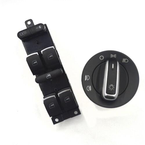 Factory direct sale headlight Window Switch for VW 99-04 GTI Golf 4 Jetta MK4 BORA BEETLE Passat B5 B5.5 3BD 941 531 3BD 959 857