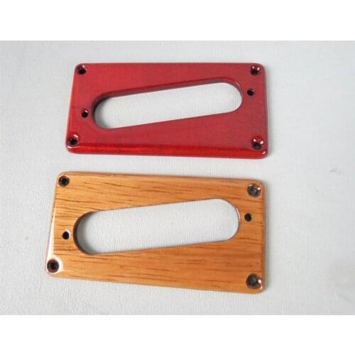 2pcs Hand-made Maple wood humbucker to singl coil adapter pickup ring #996