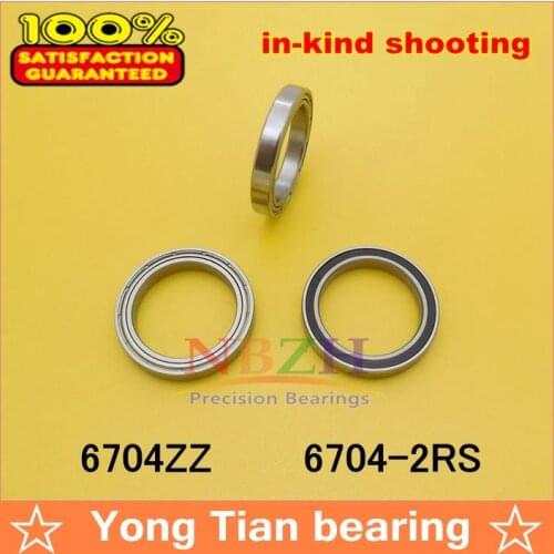 6704 6704ZZ 6704RS 6704-2Z 6704ZZ 6704-2RS S6204ZZ S6204-2RS ZZ RS RZ 2RZ Deep Groove Ball Bearings 20*27*4 mm High Quality