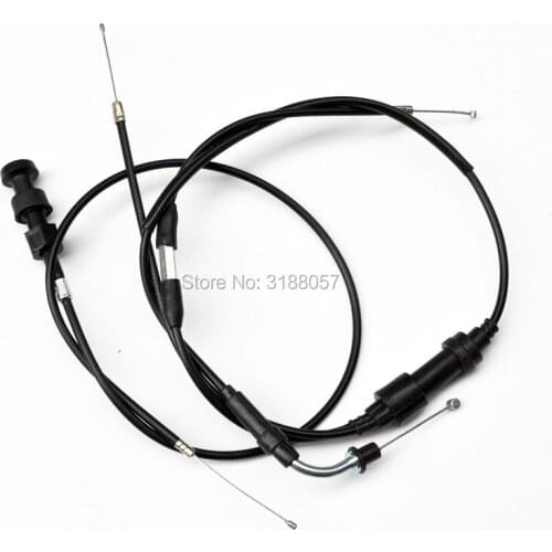 57.5cm/108.5cm Motorcycle Dirt Bike Accessories Choke Throttle Cable For Yamaha PW50 1981-2009