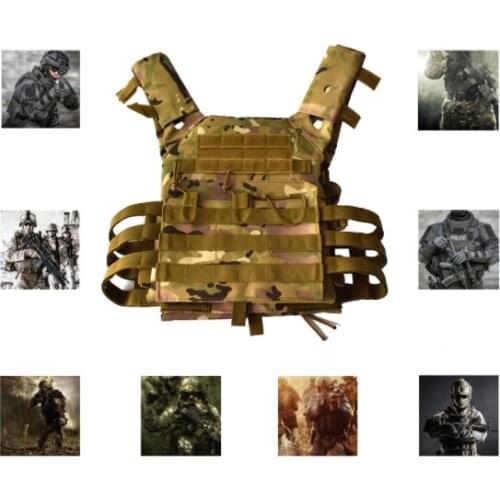 Army Tactical Military Hunting Molle Combat Assault Carrier Vest Adjustable vest