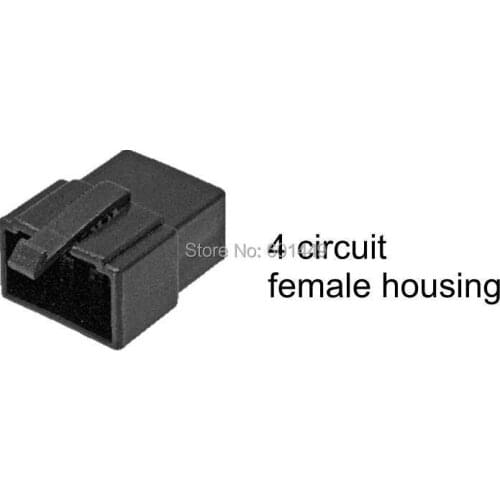 Car wire connector female cable connector male terminal Terminals 4-pin connector Plugs sockets seal DJ70413-6.3-11