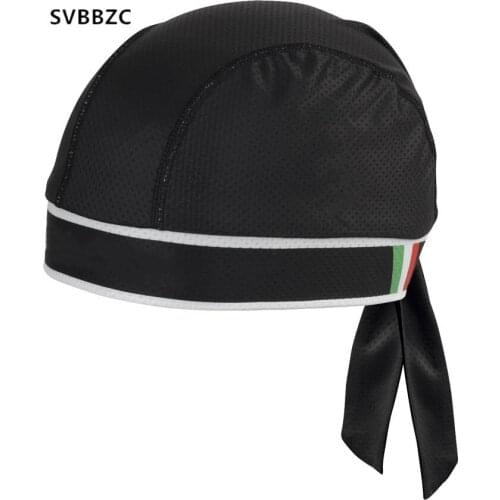 Outdoor Quick Dry Pure Black Cycling Cap Head Scarf Headscarf Headband Summer Running Riding Bandana Ciclismo Pirate Hat Hood