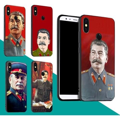 Soviet Union Leader Stalin Case For Xiaomi Redmi Note 9 7 8 Pro 9S 8T 9A 9C Mi Note 10 Lite A3 For POCO X3 F2 Pro