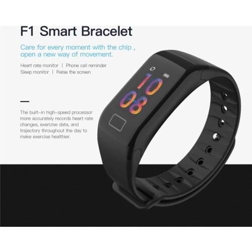KEATING F1 Plus Smart band Blood Pressure Waterproof Color Screen Sports Smart Bracelet Heart Rate Monitor Smart Wristband