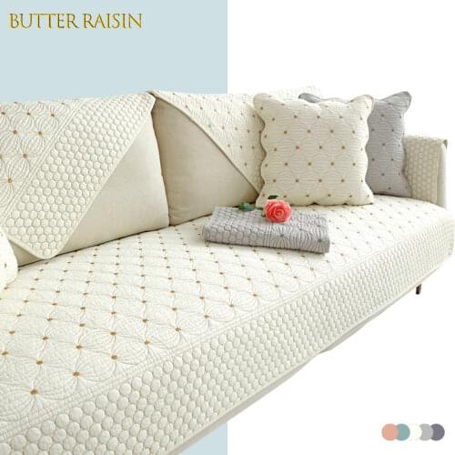 Cotton Corner Sofa Cover Armchair Slipcover Sofa Cover For Living Room Modern Couch Cover One Set Requires Multiple Combinations