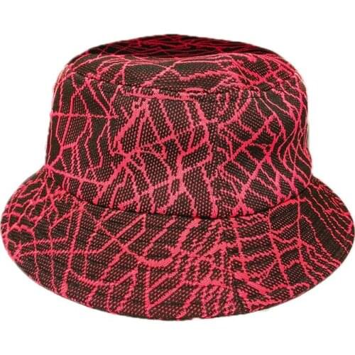 Fashion summer Harajuku Panama bucket hat tie-dye printing fisherman hat bucket men and women general sun hat