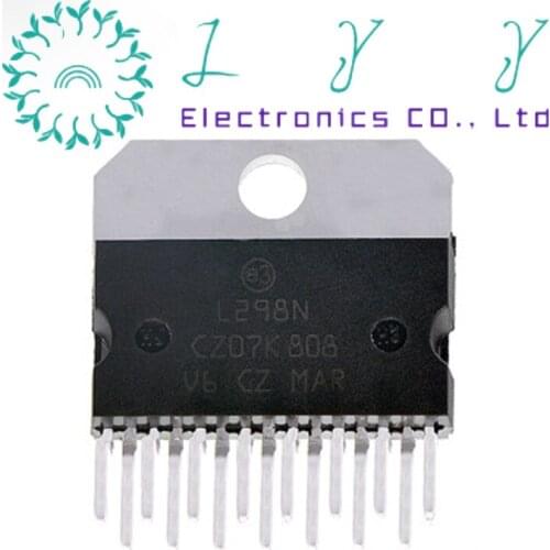 New 5pcs/lot L298 L298N ZIP-15 stepper motor driver chip 298