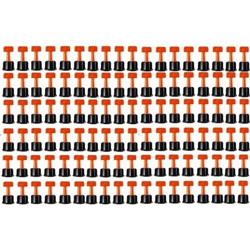 TOP 151 Pcs Flat Ceramic Level Wedges Tile Spacers Reusable Flooring Wall Tile Leveling System Leveler Locator Spacers Plier