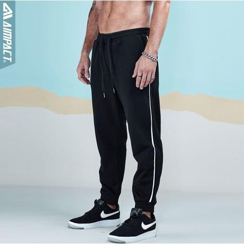 Aimpact Causal Cotton Sweatpants Men Joggers Pants 2018 New Fashion Fitted Active Pants City Daily Pants Male Trousers 2AM5019